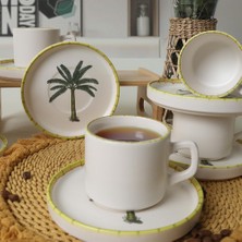 1001 Palmiye Stackable Çay Takımı 12 Parça 6 Kişilik 22642