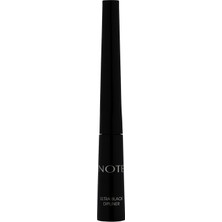 1001 Cosmetics Ultra Black Dipliner Keçe Fırça Uçlu