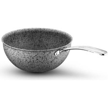 1001 Stone-Age Çizilmez Yanmaz Yapışmaz 26 cm Wok Tava
