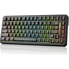 1001 X82PRO He 75% Kablosuz Gaming Klavye – Hall Effect Manyetik Switch, Rapid Trigger, 0.01MM Ayarlana