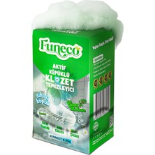1001 Tuvalet Klozet Wc Lavabo Temizleyici Aktif Köpüklü Doğa Dostu 4X75G (300G) Aylık Paket – Çam