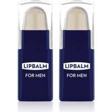 1001 Mini Lipbalm For Men - Ruj 2li Paket