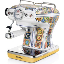 1001 Positano Espresso Kahve Makinesi 1389/1P - Maxi Cappuccino Cihazı, Süt Köpürtme Başlığı, 850