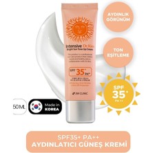 1001 Canlı ve Parlak Görünüm Sağlayan Spf 35 Pa 3W Clinic Bright Sun Tone Up Cream