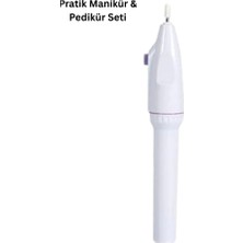 Zenviaa Mey Ithalat® Taşınabilir Profesyonel Manikür Pedikür Seti ZNV20296545