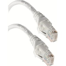 1001 Cat6 Bilgisayar Tv Modem Lan Internet Data Kablosu (Cat 6 Ethernet Modem RJ45 Uçlu Jacklı Network