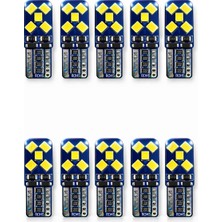 1001 Duolight T10 LED (10 Adet) Oto Park Plaka Ampulü Beyaz 6000K