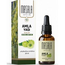 1001 Amla Saç Bakım Yağı 20 Ml. Soğuk Pres (Gooseberry Carrier Oil) Bektaşi Üzümü