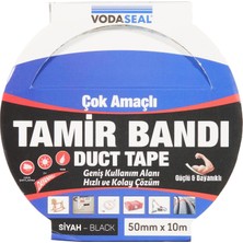1001 Çok Amaçlı Tamir Bandı, 50MMX10MT, Siyah