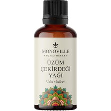1001 Üzüm Çekirdeği Yağı 30 ml Soğuk Sıkım Saf ve Doğal (Grape Seed Oil)