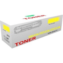 1001 Hp Uyumlu CB542A/CE322A/CF212A Çipli Sarı Muadil Toner