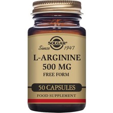 1001 L-Arginine 500 Mg 50 Bitkisel Kapsül