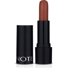 1001 Cosmetics Deep Impact Lipstick 05 Leather Mood Kremsi Dokulu Yarı Parlak Ruj, Kahverengi