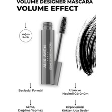 1001 Ayarlanabilir Hacim Topaklanma Karşıtı Besleyici Etkili Siyah Maskara - Volume Designer Mascara