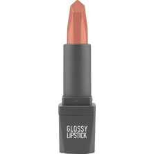 1001 303 Nude Rose Parlak Ruj - Nemlendirici Etkili Pürüzsüz Dudak Görünümü - Glossy Lipstick
