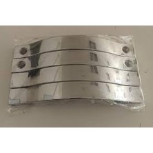 1001 Feyza Yapı Cam Duşakabin Ay Kulp 160 mm 2 Kapaklık Krom Renk