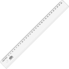 1001 Geniş Plastik Cetvel 30 cm