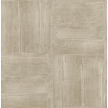 1001 Taupe Boyutlu Kare Alçı Soyma ve Çubuk Duvar Kağıdı, RMK12681PLW