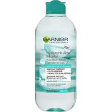 1001 Skin Naturals Micellar Hyaluronik Aloe Kusursuz Makyaj Temizleme Suyu (400 Ml)