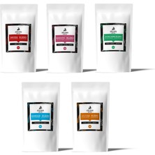 1001 5X100 gr Orijinal Etiyopya Kahveleri (French Press)
