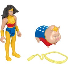 1001 Fisher Price Imaginext Dc League Of Super Pets Kahramanlar ve Hayvanlar Wonder Woman & Pb
