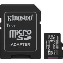 1001 64GB Microsdxc Canvas Select Plus Gen3 100MB/S A1 Card + Adapter