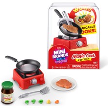 1001 Zuru Really Works Magic Cook Kitchen Kapsül Seri 1 (Tavalı Biftek), Minyatür Çalışan Mutfak Al
