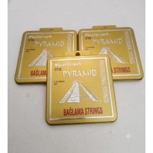 1001 Pyramid 0.18 Kısa Sap Bağlama Teli 3 Paket