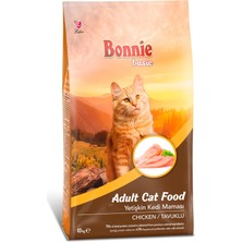 1001 Bonnie Basic Yetişkin Tavuklu Kedi Maması 10 kg