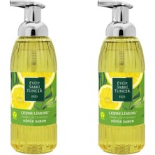 1001 Zeytinyağlı Çeşme Limonu Köpük Sabun 500 ml x 2
