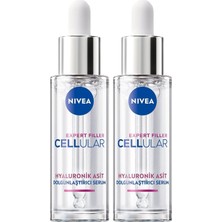 1001 Nıvea Cellular Expert Filler Dolgunlaştırıcı Cilt Serumu 30ML, Yoğun Nemlendirici, Saf Hyaluron
