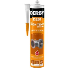 1001 D251 Rtv Isı Silikonu 300 Derece C Kırmızı - 280ML