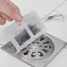 1001 10'lu Banyo ve Mutfak Lavabo Gider Filtresi – Haşere ve Böcek Önleyici, Saç, Kıl, Tüy Tıkan