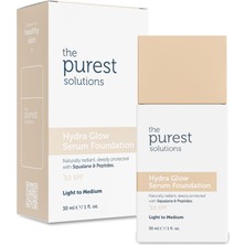 1001 Nemlendirici & Canlandırıcı Serum Fondöten Spf 50, 30 Mililitre – Açık/orta Ton