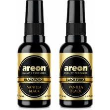 1001 30 ml Black Force Vanilla Black Oto Araç Spreyi