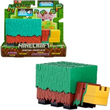 1001 Minecraft Sniffer Aksiyon Figürü, Oyuna Doğru Sesler ve Pikselli Tasarımlı 3,25 Inç Ölçekli