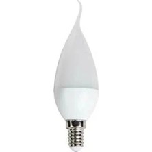 CATEKSSS 7W Buji LED Ampul Kıvrık 6400K Beyaz E14
