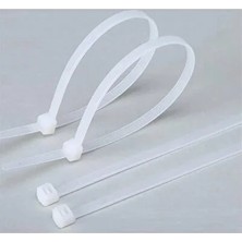 CATEKSSS Kzy Kablo Bağı 2.5 x 150 mm Beyaz