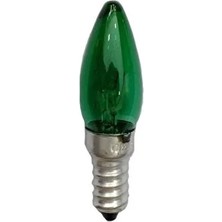 CATEKSSS Parfüm Ampül 10 W Yeşil Işık Yeşil Cam E-14 Duy