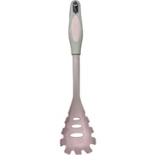 CATEKSSS Makarna Kepçesi Özel Seri Plastik Pembe