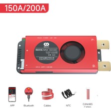 Daly Bms Daly Smart Bms 8s 24V 150A Lifepo4 Bluetooth Batarya Yönetim Ünitesi