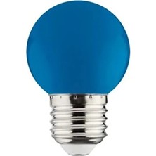 CATEKSSS 1W E27 Duylu 25LM Mavi LED Gece Lambası