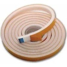 CATEKSSS 4 Adet Yapışkanlı Kapı Bandı Isı Yalıtım Süngeri 2.50 Mt- 1.9 cm Genişlik