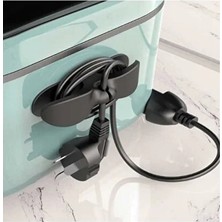 CATEKSSS 2 Adet Elektrikli Ev Aleti Mikrodalga Airfryer Kahve Makinesi Kablo Sarma Düzenleme Toplama Aparatı