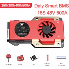 Daly Bms Daly Smart Bms 16S 48V 500A Lifepo4 Bluetooth Batarya Yönetim Ünitesi