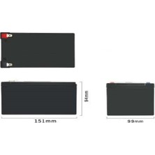 Ionsonic Boş Akü Kutusu 151X94X99MM Batarya Muhafaza Kutusu
