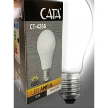 CATEKSSS 12 Watt E27 Duylu Beyaz LED Ampul Beyaz