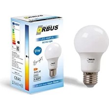 CATEKSSS LED Ampul ORB-9W Beyaz Işık E27 840LM