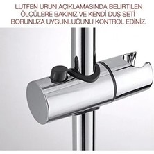 CATEKSSS Mazzıdağ Yapı Sürgülü Duşlar Için Ayarlanabilir Duş Mafsalı 22 mm New Store 1133631 Plastik