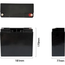 Ionsonic Boş Akü Kutusu 181X77X170MM Batarya Muhafaza Kutusu